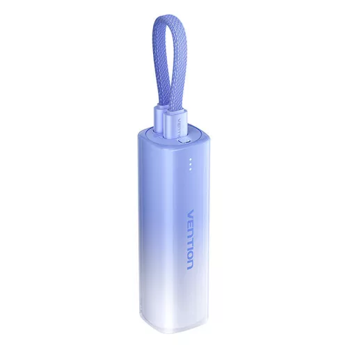 Vention 5000mAh 20W (Kék) Powerbank USB-C És /Lightning Kábel(FHWL0)
