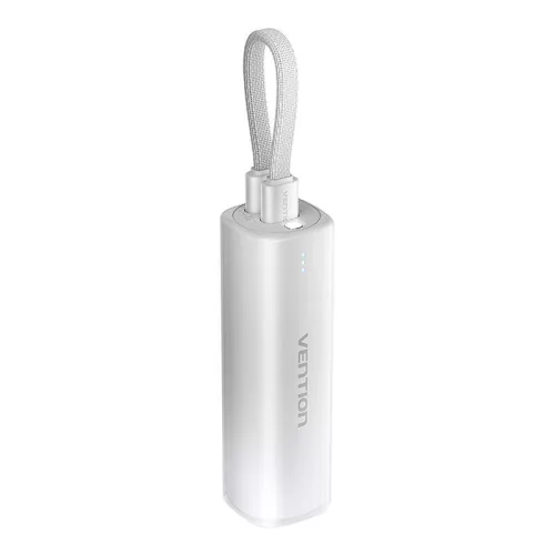 Vention 5000mAh 20W (Szürke) Powerbank USB-C És /Lightning Kábel(FHWM0)