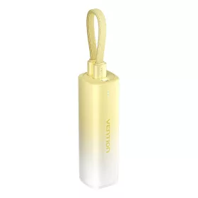   Vention 5000mAh 20W (Sárga) Powerbank USB-C És /Lightning Kábel(FHWY0)