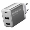 Vention USB-C És HDMI GaN Hálózati Töltő 60W (Szürke) (FJAH0-EU)