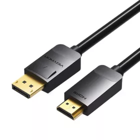 Vention 3m DisplayPort-HDMI Kábel (Fekete) (HADBI)