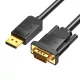 Vention DisplayPort-VGA Átalakító Kábel, 1,5m, 1080P 60Hz (HBLBG)