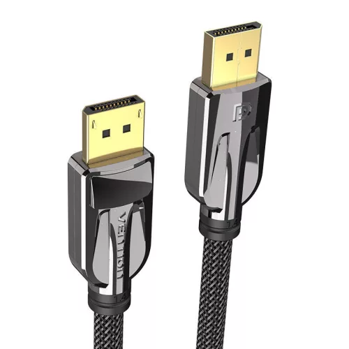 Vention 2x DisplayPort 1.4 Kábel 8K 60Hz - 1m (Fekete) (HCABF)