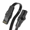 Vention Lapos UTP CAT6 Hálózati Kábel RJ45 Csatlakozó 10m (IBABL)