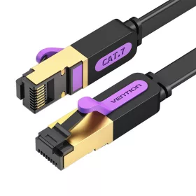   Vention Lapos UTP CAT7 Hálózati Kábel 10Gbps 8m RJ45 Csatlakozó (ICABK)