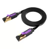Vention Lapos UTP CAT7 Hálózati Kábel 10Gbps 10m RJ45 (Fekete) (ICABL)