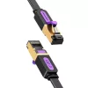 Vention Lapos UTP CAT7 Ethernet Kábel 10Gbps 15m (Fekete) (ICABN)