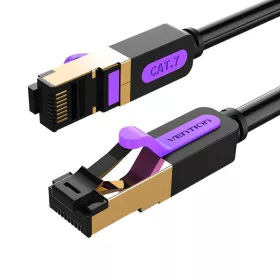  Vention CAT7 SFTP 10Gbps 2m (Fekete) Ethernet Kábel RJ45 Csatlakozó (ICDBH)