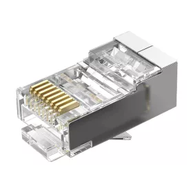   Vention RJ45 CAT.5E árnyékolt Moduláris Csatlakozó , 10 db (IDAR0-10)