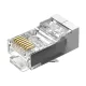 Vention RJ45 CAT.5E árnyékolt Moduláris Csatlakozó , 10 db (IDAR0-10)