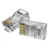 Vention CAT6 UTP RJ45 Moduláris Csatlakozó , 50 db Átlátszó Csomag (IDDR0-50)