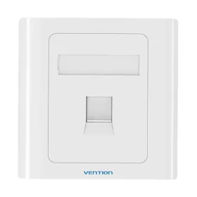 Vention 1-portos Keystone Fali Aljzat (Fehér) (IFAW0)