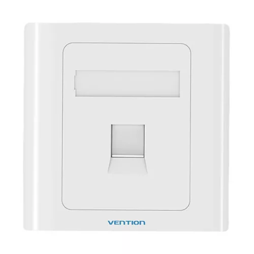 Vention 1-portos Keystone Fali Aljzat (Fehér) (IFAW0)