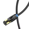 Vention CAT8 SSTP 40Gbps 1.5m (Fekete) RJ45 Ethernet Kábel (IKABG)