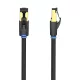 Vention CAT8 SFTP 40Gbps 2m (Fekete) Ethernet Kábel RJ45 Csatlakozó (IKABH)