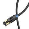 Vention CAT8 SFTP Ethernet Hálózati Kábel 40Gbps 3m (Fekete) (IKABI)