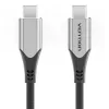 Vention USB-C 60W Gyorstöltőkábel, 0.5m (Szürke) (TAAHD)