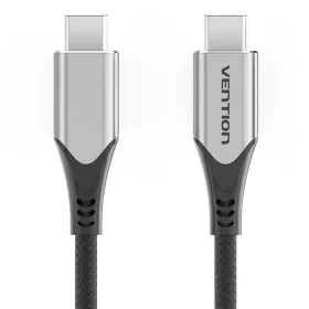 Vention USB-C 60W Gyorstöltőkábel, 0.5m (Szürke) (TAAHD)