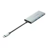 Vention USB-C HDMI És USB 3.0 Csatlakozó HUB, SD/TF Kártyaolvasó, 0.15m (Szürke) (TOPHB)
