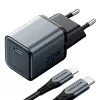 Vention 20W GaN USB-C Gyorstöltő + - 1m USB-C - Lightning Kábel (TZ-FEVH0-EU)