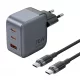 Vention 70W GaN USB-C És USB-A Töltő - 1m Kábellel (TZ-FEXH0-EU)