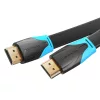 Vention Lapos HDMI Kábel, 0.75m, 4K 60Hz (VAA-B02-L075)