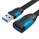 Vention - 1m USB 3.0 Hosszabbító Kábel (Fekete) (VAS-A13-B100)