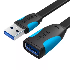   Vention 2m USB 3.0 Hosszabbító Kábel (Fekete) (VAS-A13-B200)