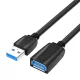 Vention USB 3.0 Hosszabbító Kábel 3m, Male-Female Csatlakozó (VAS-A45-B300)