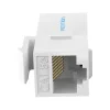 Vention Cat.5E UTP Fali Csatlakozó Aljzat, 10 db, (Fehér) (VDD-B11-W)