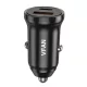 Vipfan 20W Autós Töltő USB És /USB-C Csatlakozó , PD + QC 3.0 (C03-black)