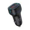 Vipfan Autós Töltő USB És /USB-C Csatlakozó , 20W PD És QC 3.0, LED (C11-black)
