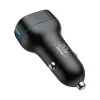 Vipfan Autós Töltő USB És /USB-C Csatlakozó , 20W PD És QC 3.0, LED (C11-black)