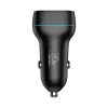 Vipfan Autós Töltő USB És /USB-C Csatlakozó , 20W PD És QC 3.0, LED (C11-black)