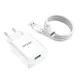 Vipfan 18W USB Hálózati Töltő Lightning Kábellel, QC 3.0 (E03S-LT)