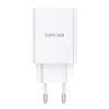 Vipfan 18W USB Hálózati Töltő Lightning Kábellel, QC 3.0 (E03S-LT)