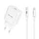 Vipfan 20W USB-C Fali Töltő QC 3.0-val És /Lightning Kábel(E04 CL)