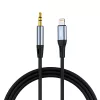 Vipfan L05 Lightning – 3,5mm-es mini jack AUX kábel 1 m szürke