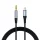 Vipfan L05 Lightning – 3,5mm-es mini jack AUX kábel 1 m szürke
