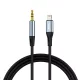 Vipfan L05 Lightning – 3,5mm-es mini jack AUX kábel 1 m szürke