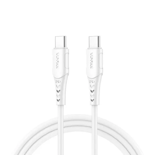 Vipfan USB-C Kábel, 60W, 2m, Gyorstöltés (P05-2m)