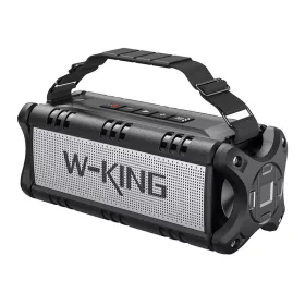   W-KING D8 50W Bluetooth vezeték nélküli hangszóró (fekete)