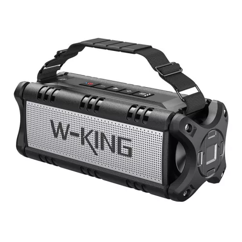 W-KING D8 50W Bluetooth vezeték nélküli hangszóró (fekete)