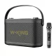 W-KING H10 S 80W vezeték nélküli Bluetooth hangszóró (fekete)