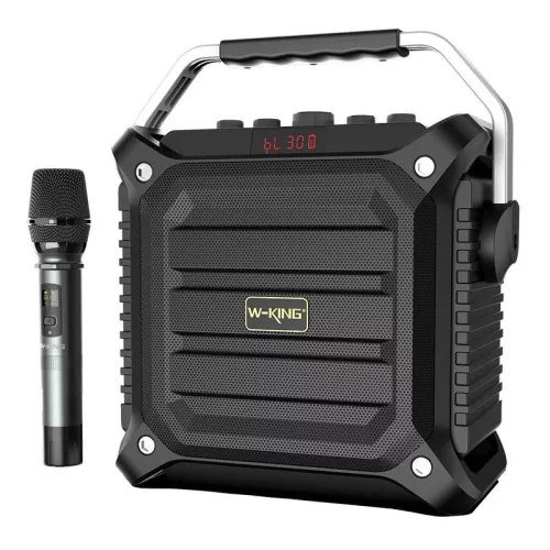 W-KING K3H 100W Bluetooth vezeték nélküli hangszóró (fekete)