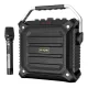W-KING K3H 100W Bluetooth vezeték nélküli hangszóró (fekete)