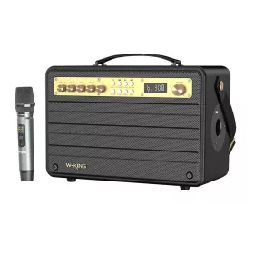 W-KING K6S Vezeték nélküli Bluetooth Hangszóró (fekete)