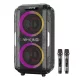 W-KING T9 Pro 120W Bluetooth vezeték nélküli hangszóró fekete