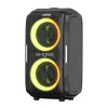 W-KING T9 Pro 120W Bluetooth vezeték nélküli hangszóró fekete
