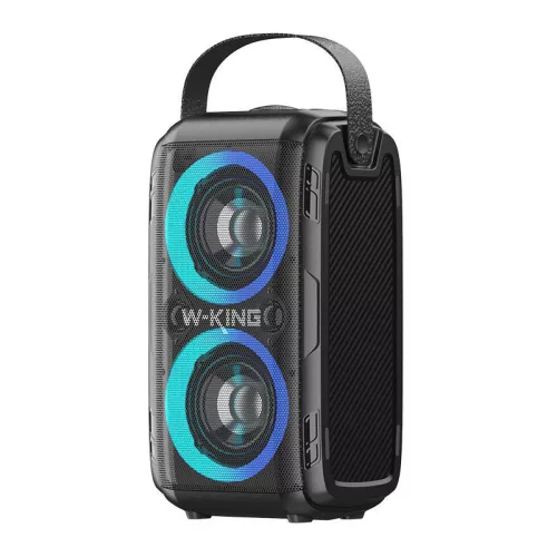 W-KING T9II 60W Bluetooth vezeték nélküli hangszóró (fekete)